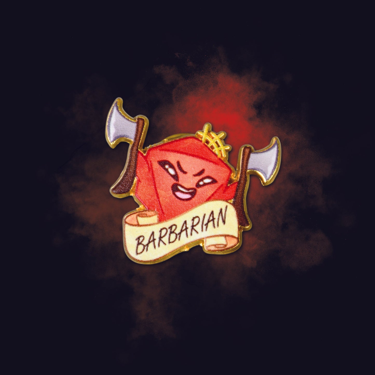 Barbarian Class Pin