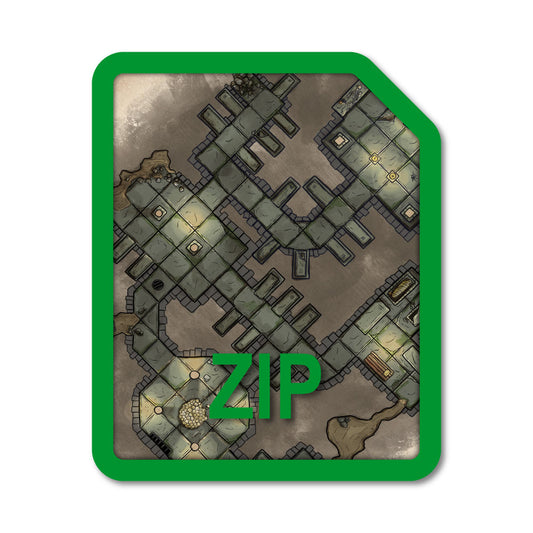 Ultimate Bestiary: The Dreaded Accursed - Lair Map Pack