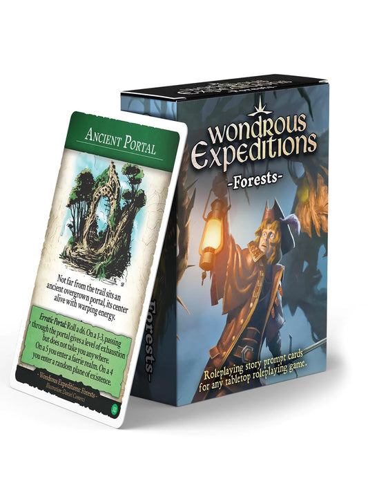 Wondrous Expeditions - Forests Card Deck (Print and Play)