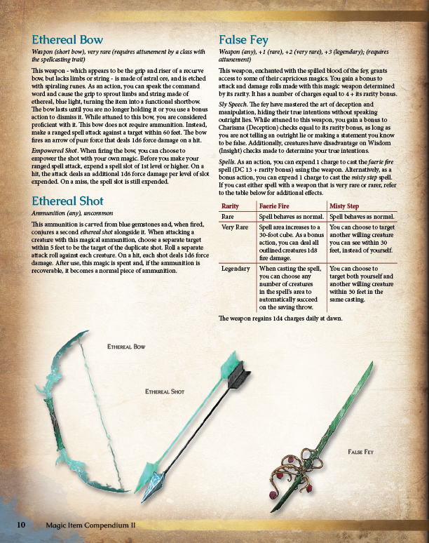 Magic Item Compendium 2 PDF (5E)