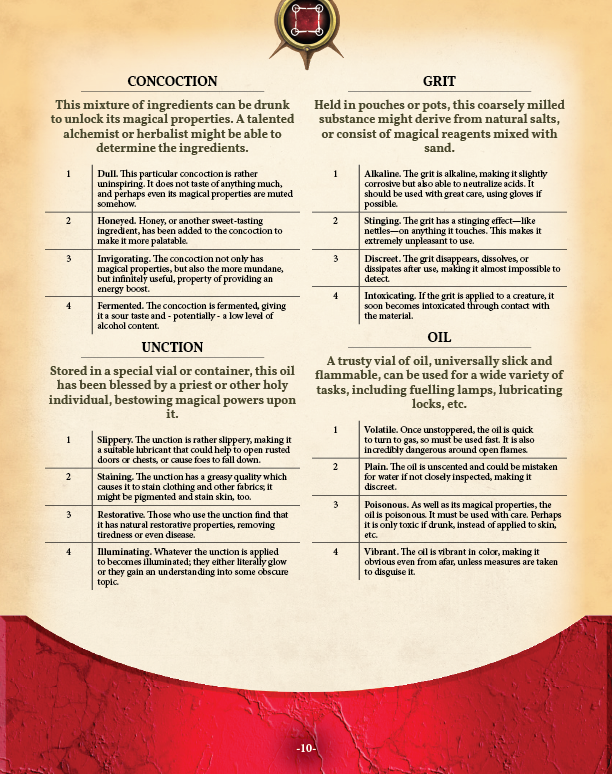 Magic Item Generator 1 Preview (5E)