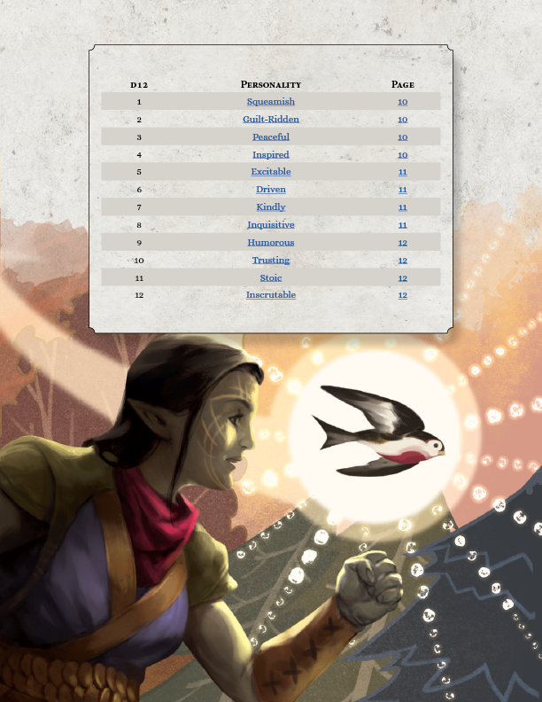 The Oracle Character Generator PDF