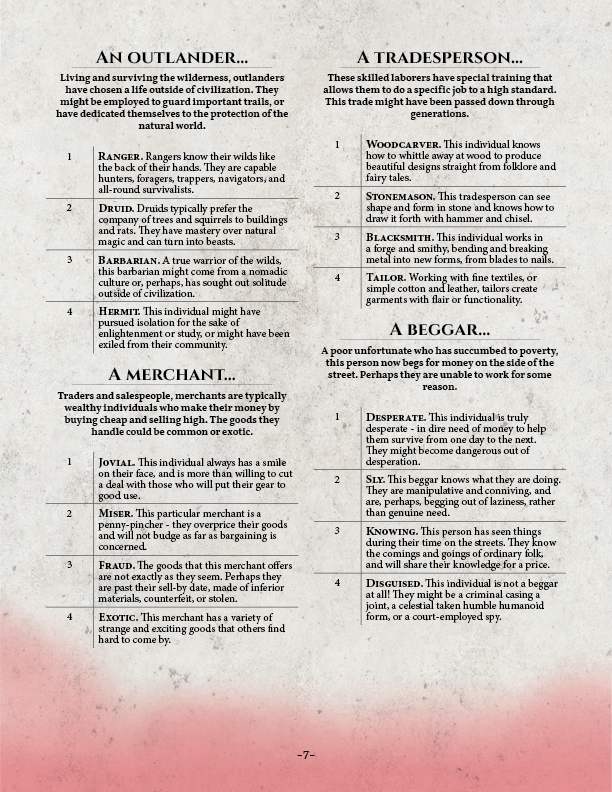 The Oracle Story Generator PDF