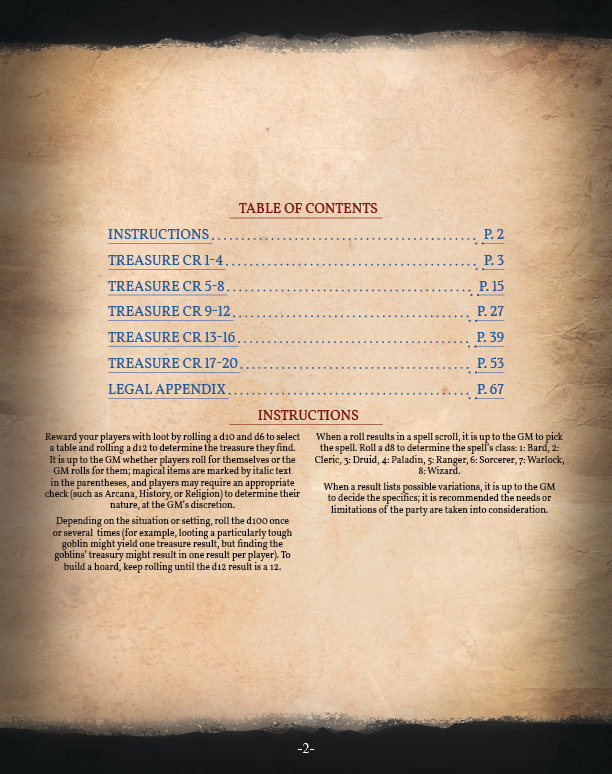 Treasure Trove Preview (5E)