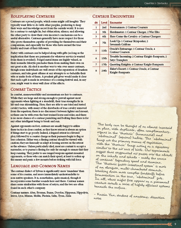 Ultimate Bestiary: Secrets of the Fey Preview (5E)