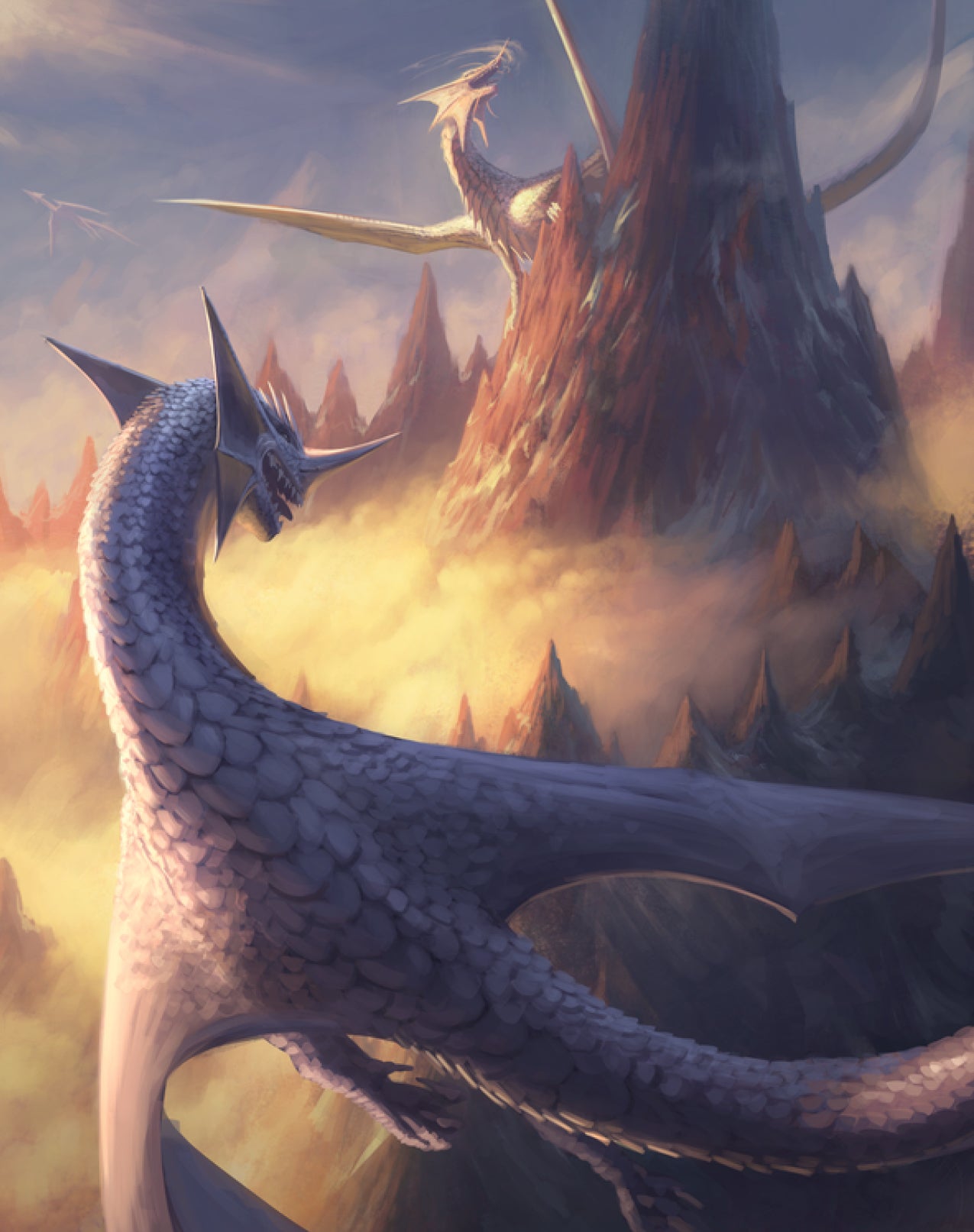 Elemental Dragons - Slipstream Dragon