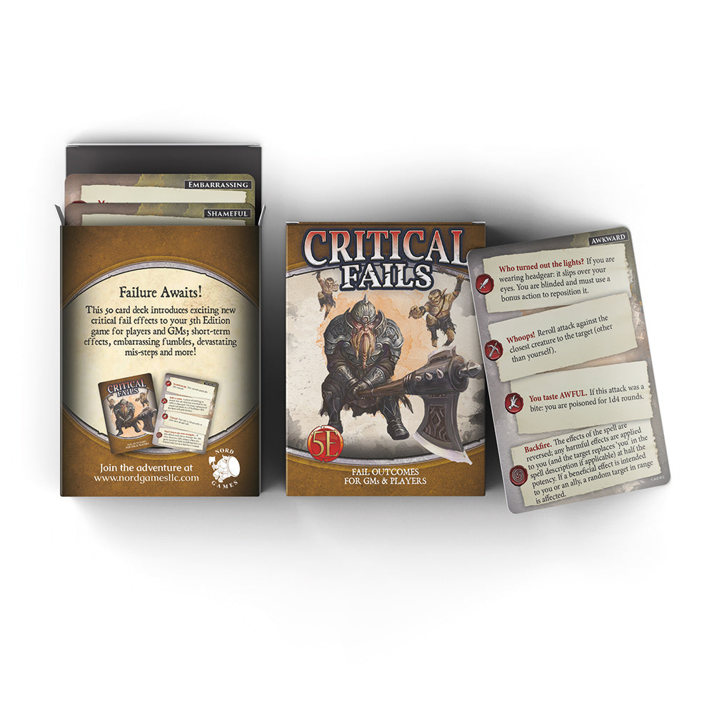 Critical Fail Deck (5E)