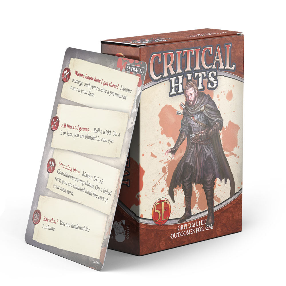 Critical Hit Deck for GMs (5E)