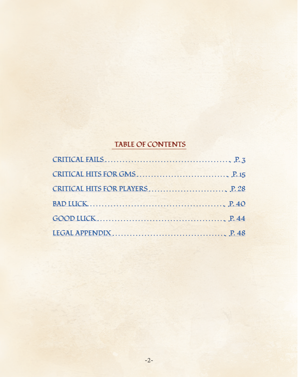 Critical Rolls Preview (5E)