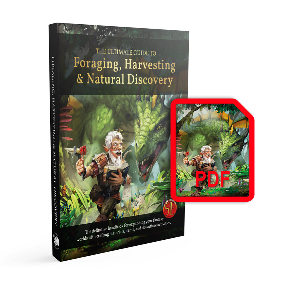 Foraging, Harvesting & Natural Discovery Bundle (5E)