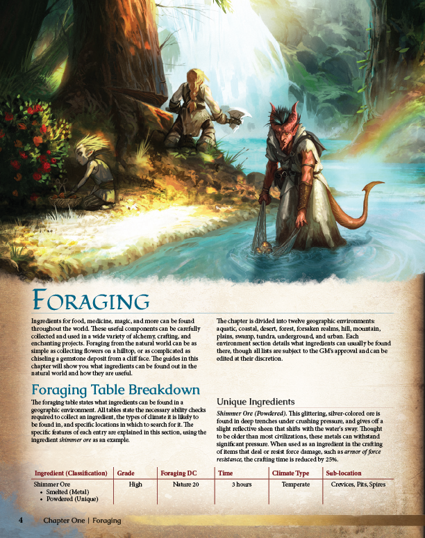 Foraging, Harvesting & Natural Discovery PDF (5E)