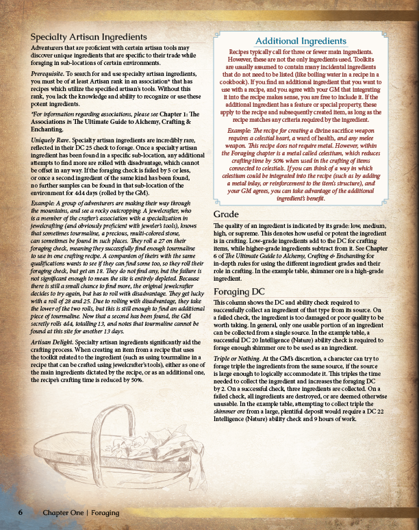 Foraging, Harvesting & Natural Discovery PDF (5E)