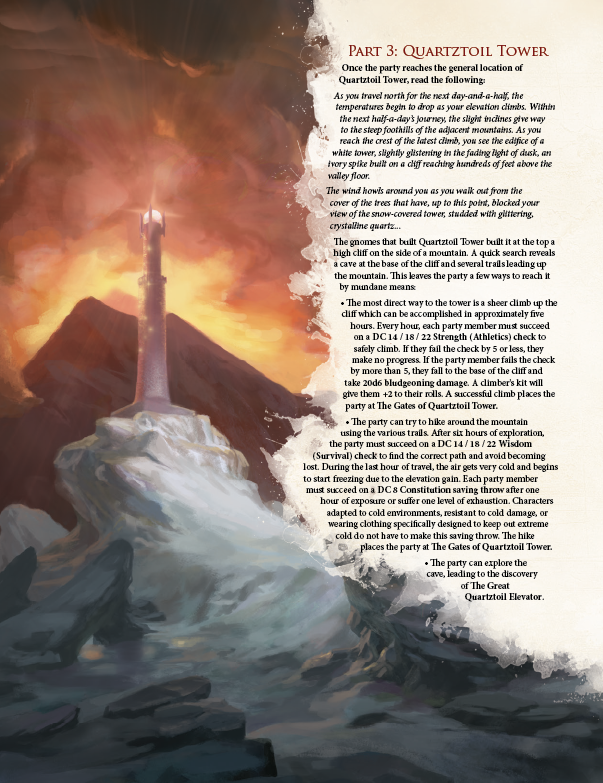 Artifices of Quartztoil Tower PDF (5E)