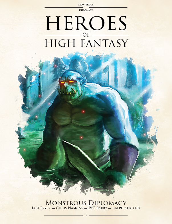 Monstrous Diplomacy Preview (5E)