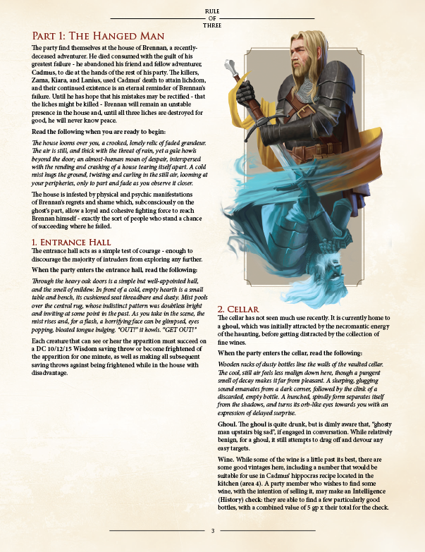 Rule of Three PDF (5E)