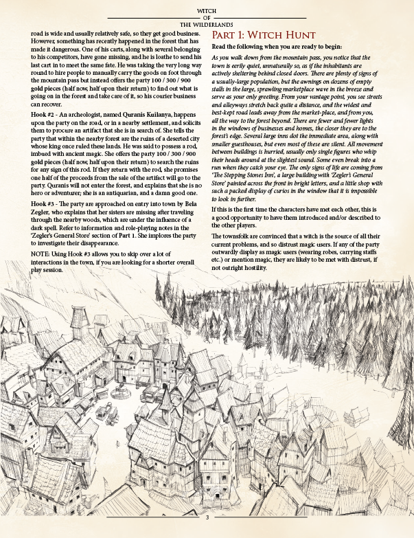 Witch of the Wilderlands PDF (5E)