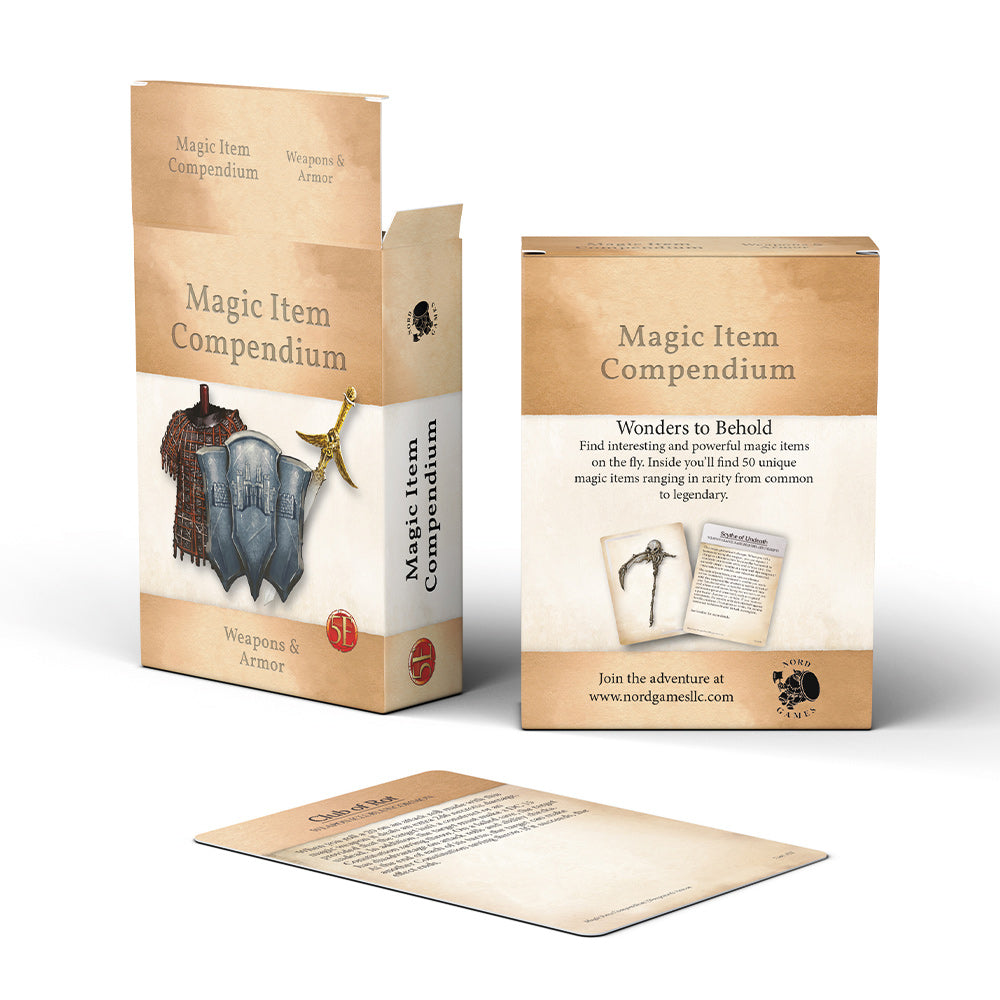 Magic Item Compendium: Weapons & Armor (5E)