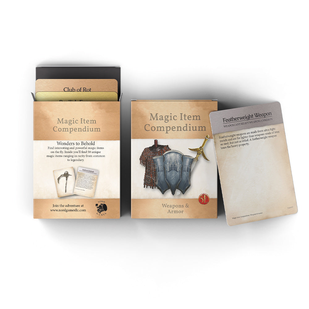 Magic Item Compendium: Weapons & Armor (5E)