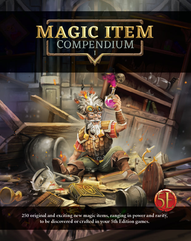 Magic Item Compendium 1 Preview (5E)