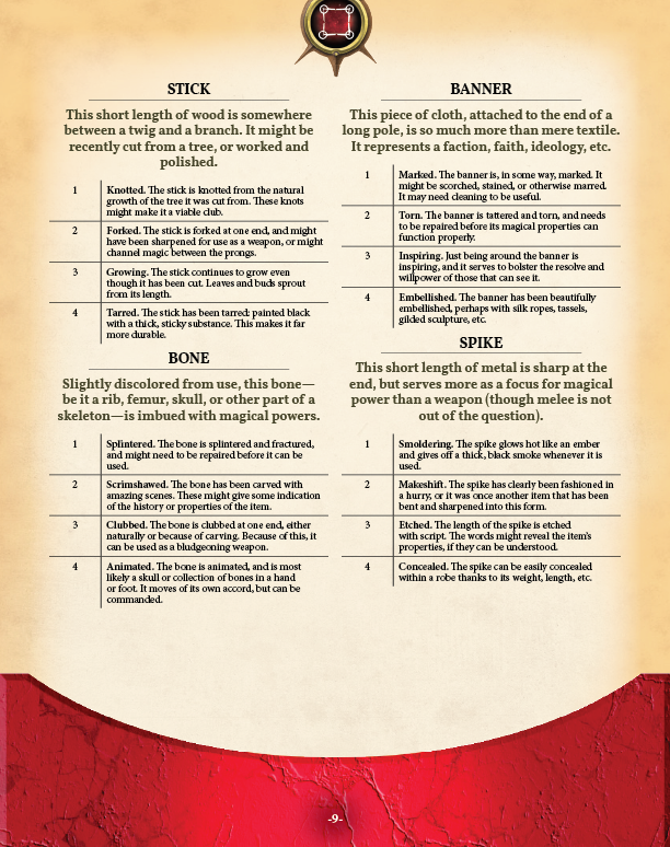 Magic Item Generator 2 Preview (5E)