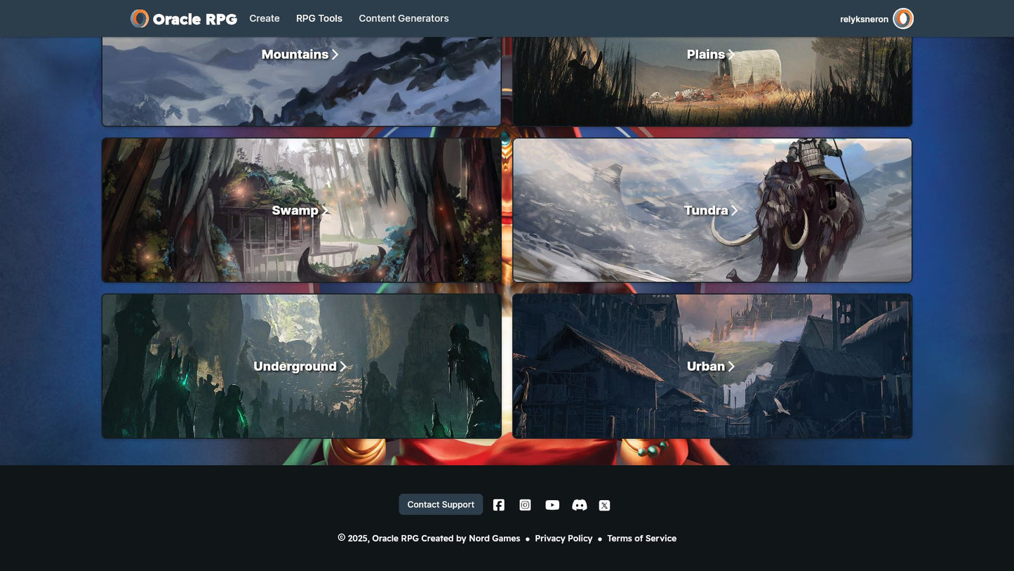 Objects of Intrigue Oracle RPG Module (5E)