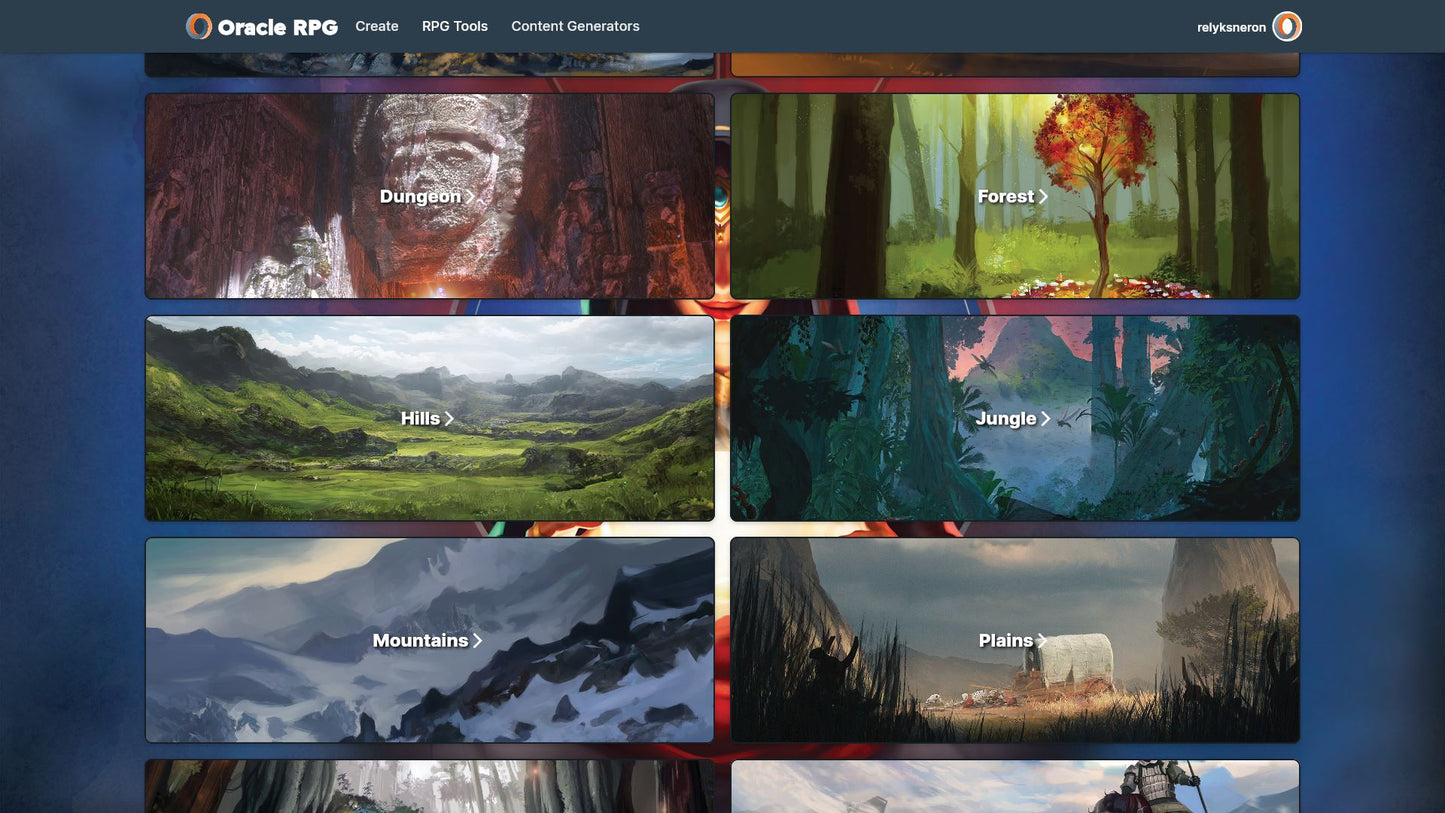 Objects of Intrigue Oracle RPG Module (5E)