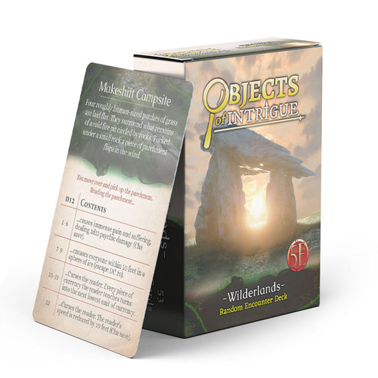 Objects of Intrigue: Wilderlands (5E)