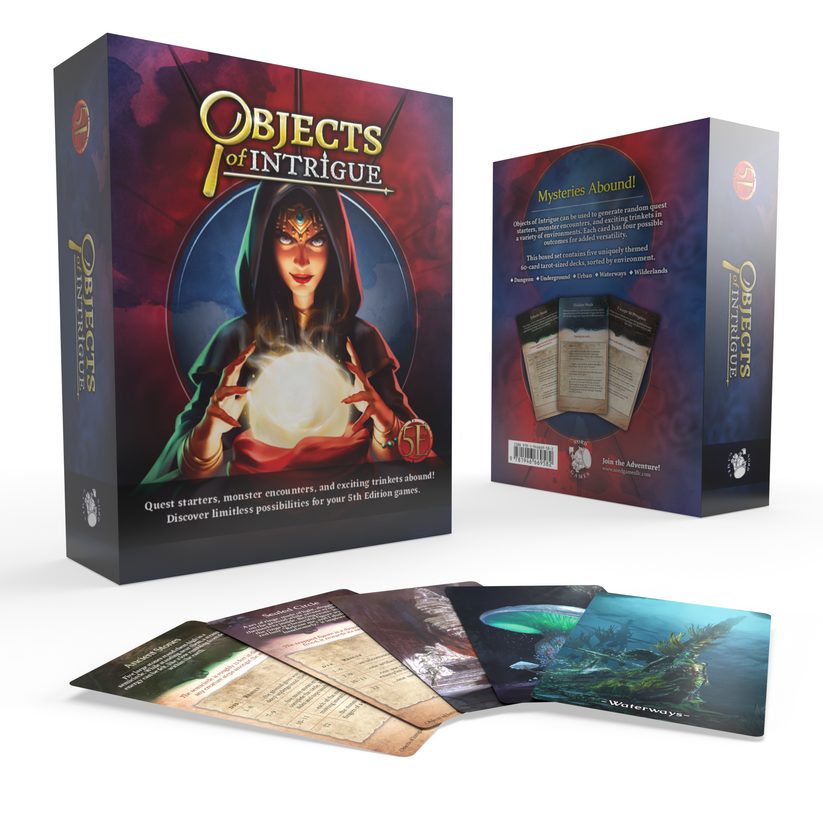 Objects of Intrigue Box Set (5E) – Nord Games