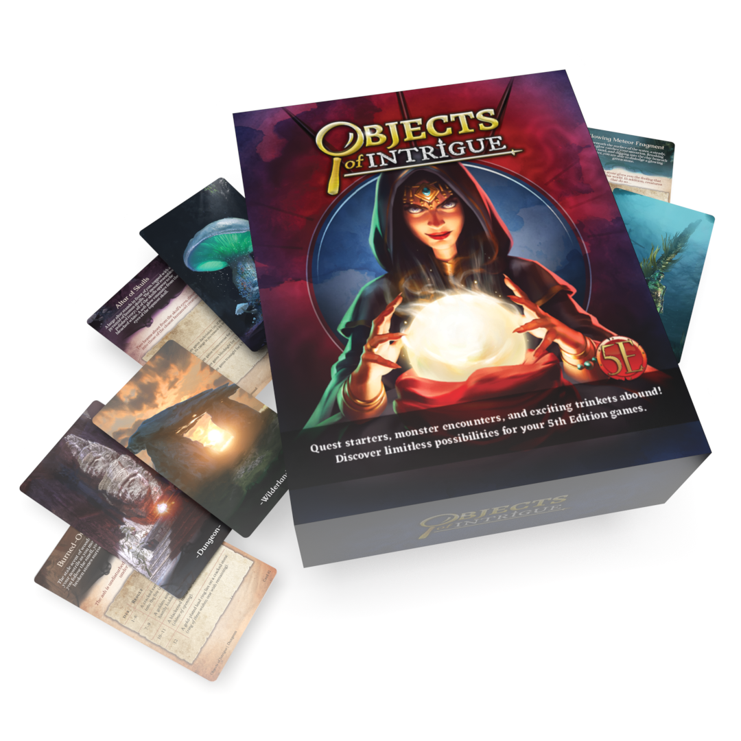 Intrigue Box Objects of Intrigue Box Set (5E) – Nord Games