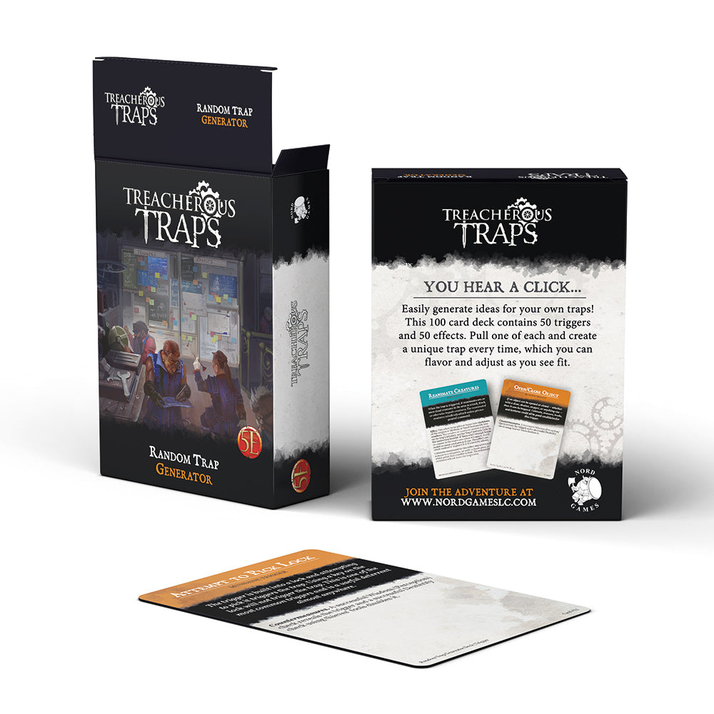 Treacherous Traps - Random Trap Generator Deck (5E)