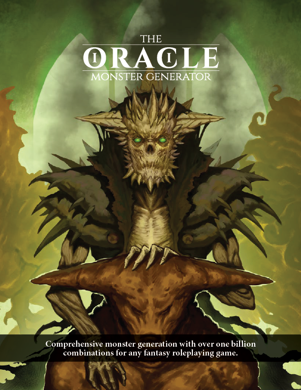 The Oracle Monster Generator PDF