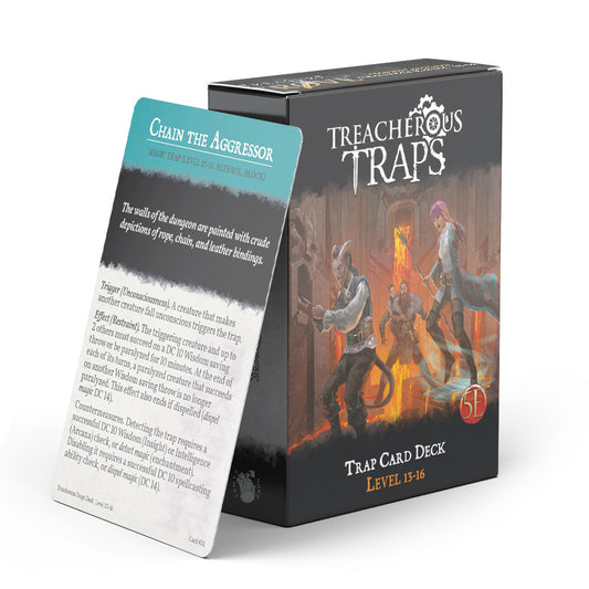 Treacherous Traps Deck Level 13-16 (5E)