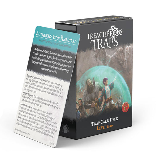 Treacherous Traps Deck Level 17-20 (5E)