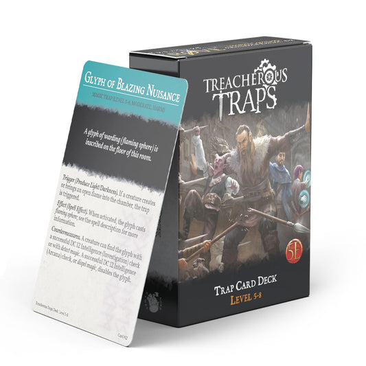 Treacherous Traps Deck Level 5-8 (5E)