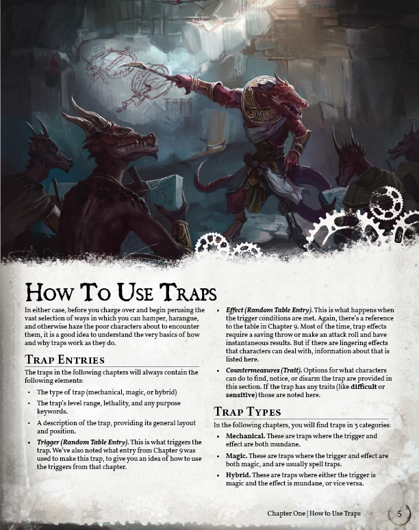 Treacherous Traps Preview (5E)
