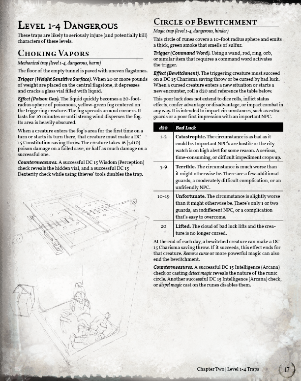 Treacherous Traps Preview (5E)
