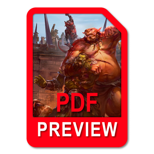 Ultimate Bestiary: Revenge of the Horde PDF Preview (5E)