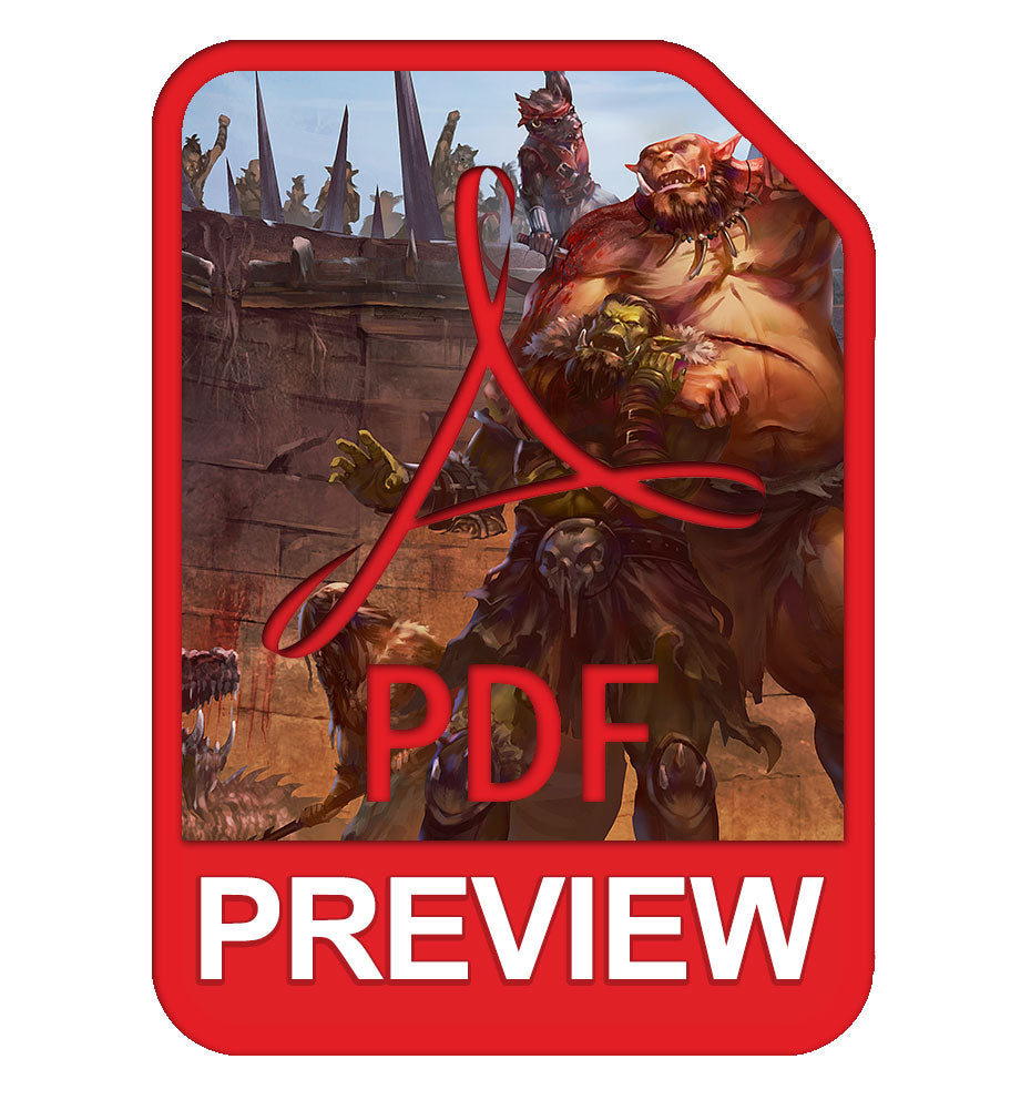 Ultimate Bestiary: Revenge of the Horde PDF Preview (5E)