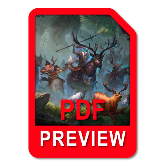 Ultimate Bestiary: Secrets of the Fey PDF Preview (5E)