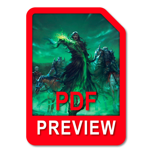 Ultimate Bestiary: The Dreaded Accursed PDF Preview (5E)