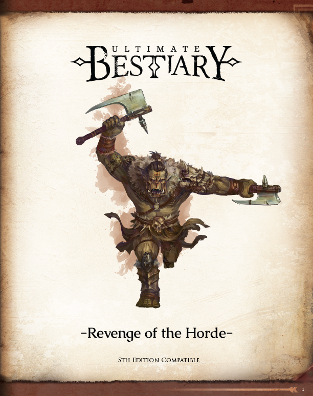 Ultimate Bestiary: Revenge of the Horde Preview (5E)