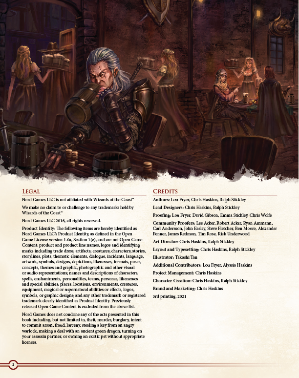 Ultimate NPCs: Skulduggery Preview (5E)