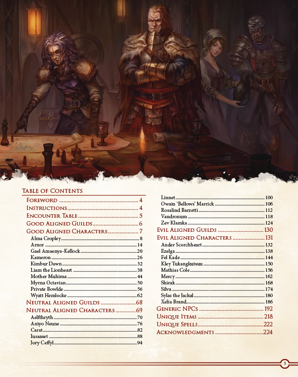 Ultimate NPCs: Warfare Hardcover (5E)