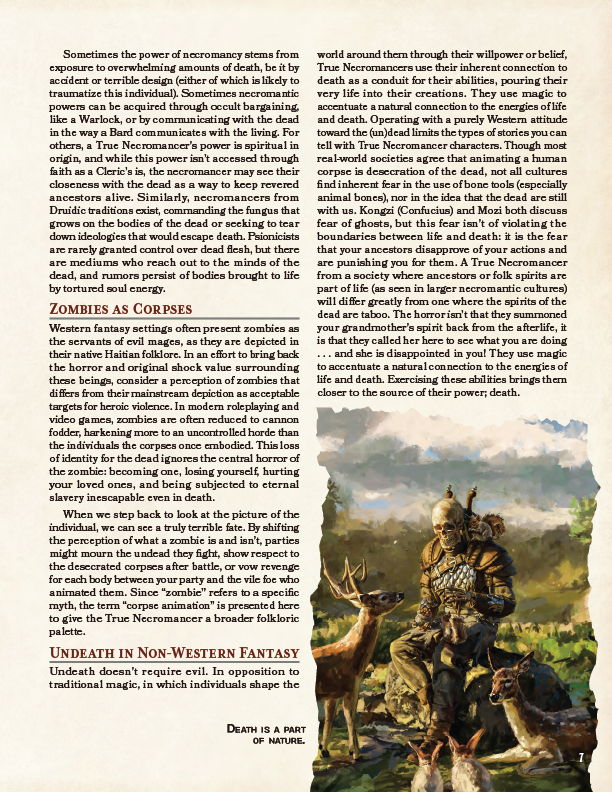 Unnatural Horrors Preview (5E)