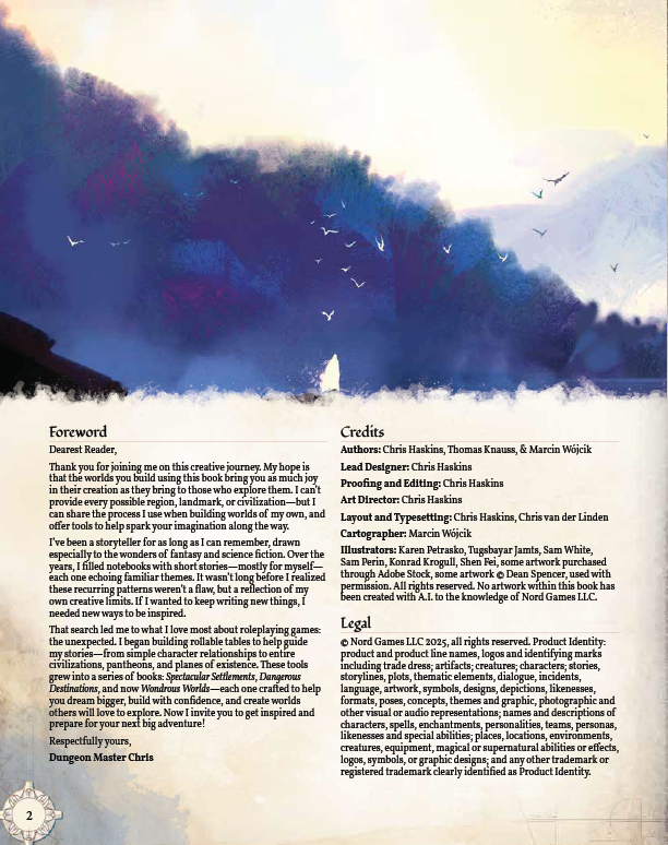 Wondrous Worlds Hardcover