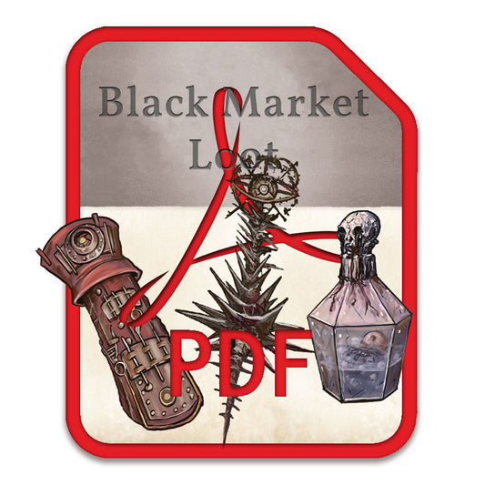 Magic Item Compendium: Black Market Loot PDF (5E)